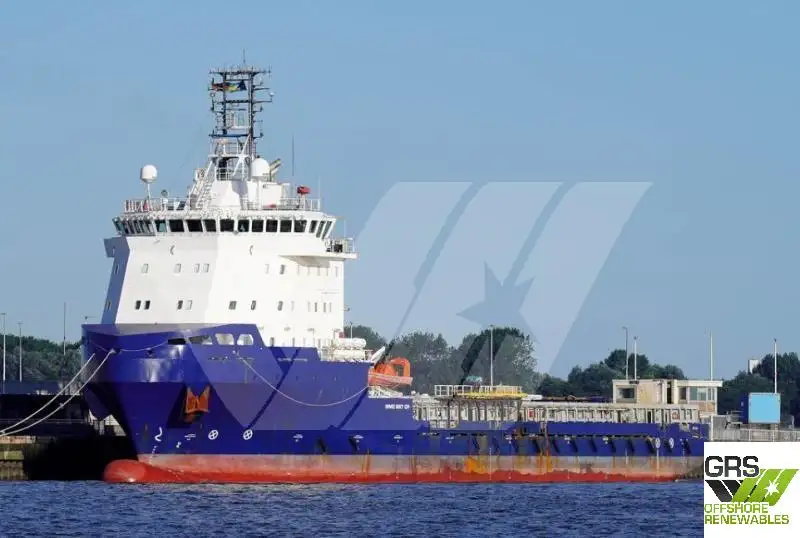 ספינת אספקה לפלטפורמות (PSV) למכירה