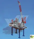 Jack-up drilling rig למכירה
