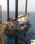 מנוף קידוח צף למכירה